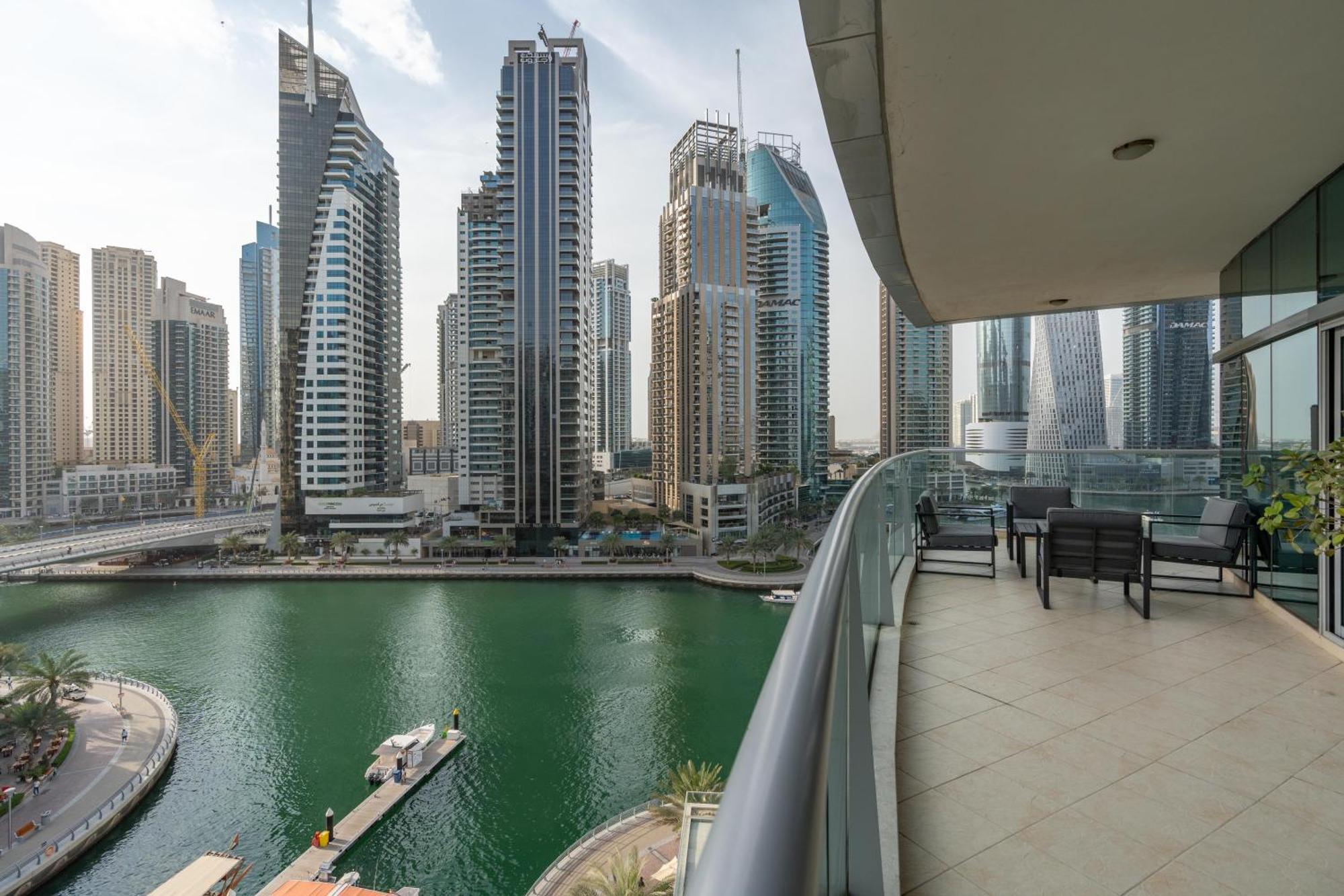 Vacay Lettings - Full Marina View 3 Bedroom Plus Maid Room Dubai Ngoại thất bức ảnh
